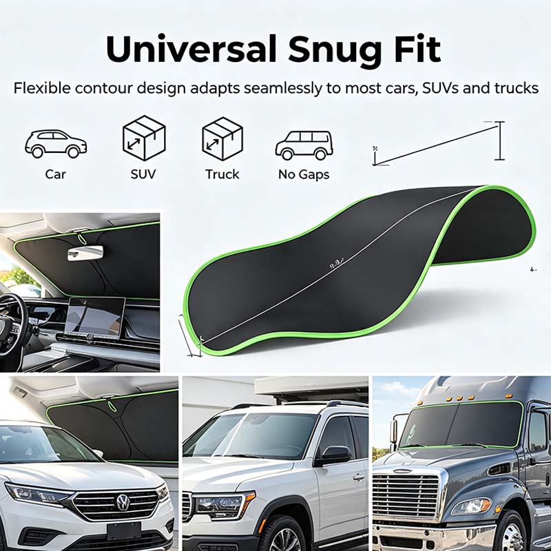 2026 New Portable Heat-Insulating Vehicle Sunshade