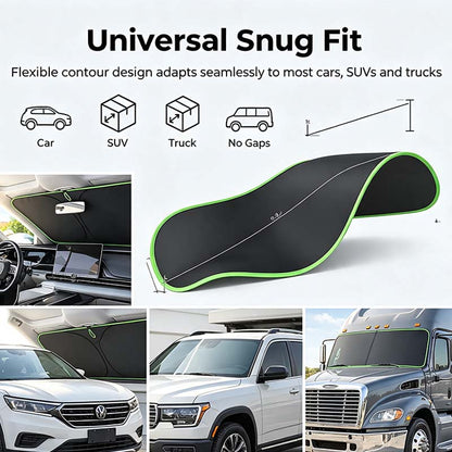 2026 New Portable Heat-Insulating Vehicle Sunshade