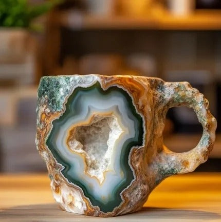 🎁 Last Day Sale 70% OFF📦2026 New Mineral Crystal Coffee Mugs☕