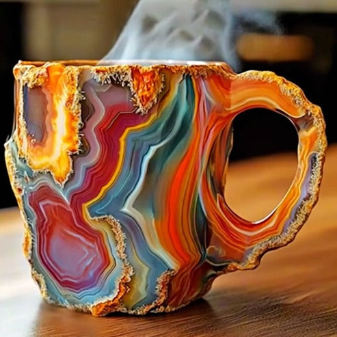 🎁 Last Day Sale 70% OFF📦2026 New Mineral Crystal Coffee Mugs☕