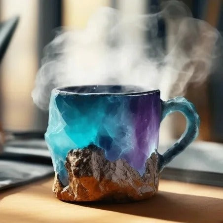 🎁 Last Day Sale 70% OFF📦2026 New Mineral Crystal Coffee Mugs☕